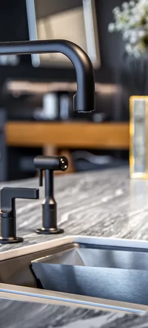 black-faucet-with-steel-sink-stylish-modern-kitchen